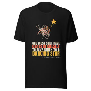 Dancing Star Tee — Chaos to Star